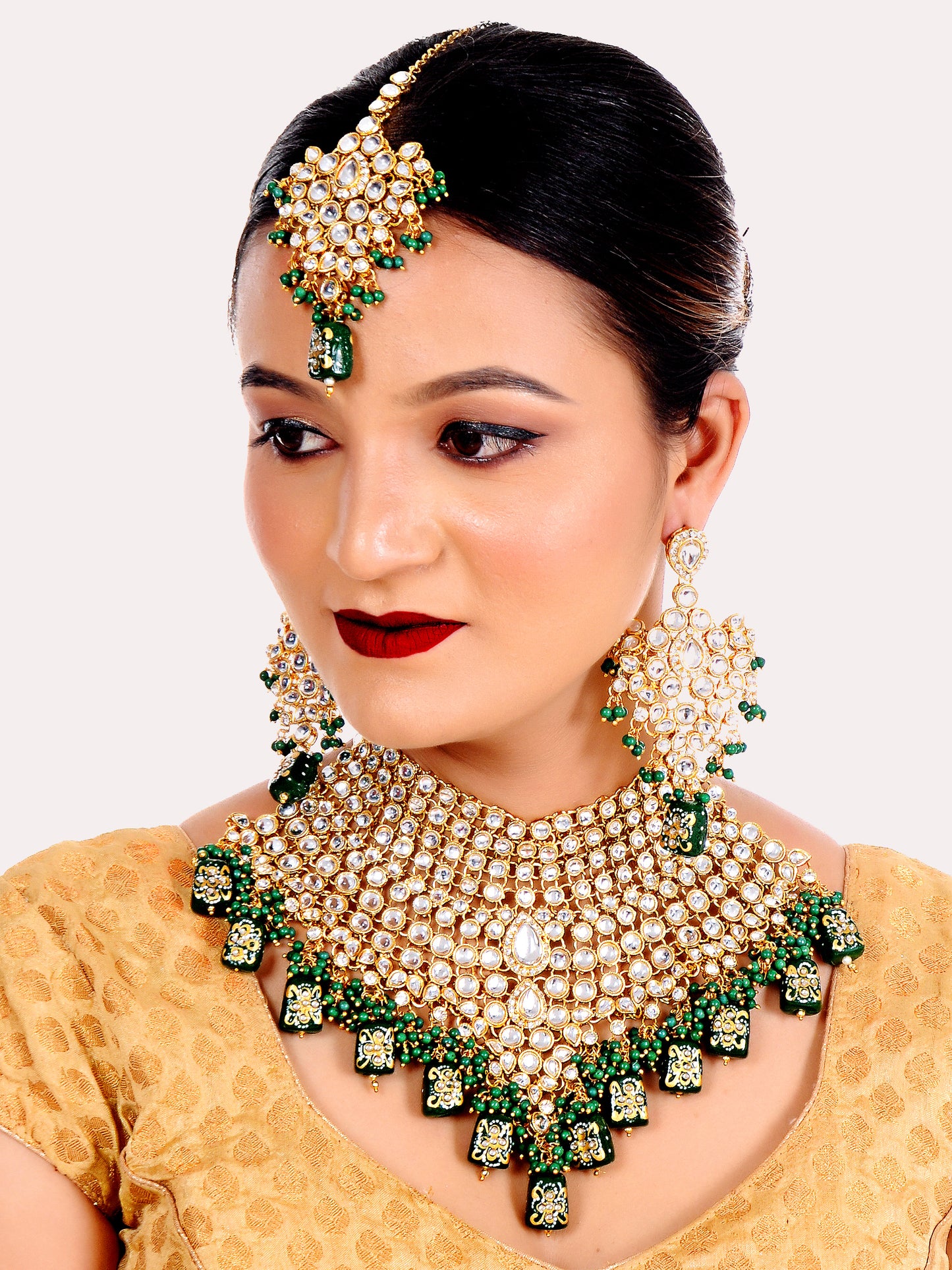 Kundan Bridal Set for Women & Girls