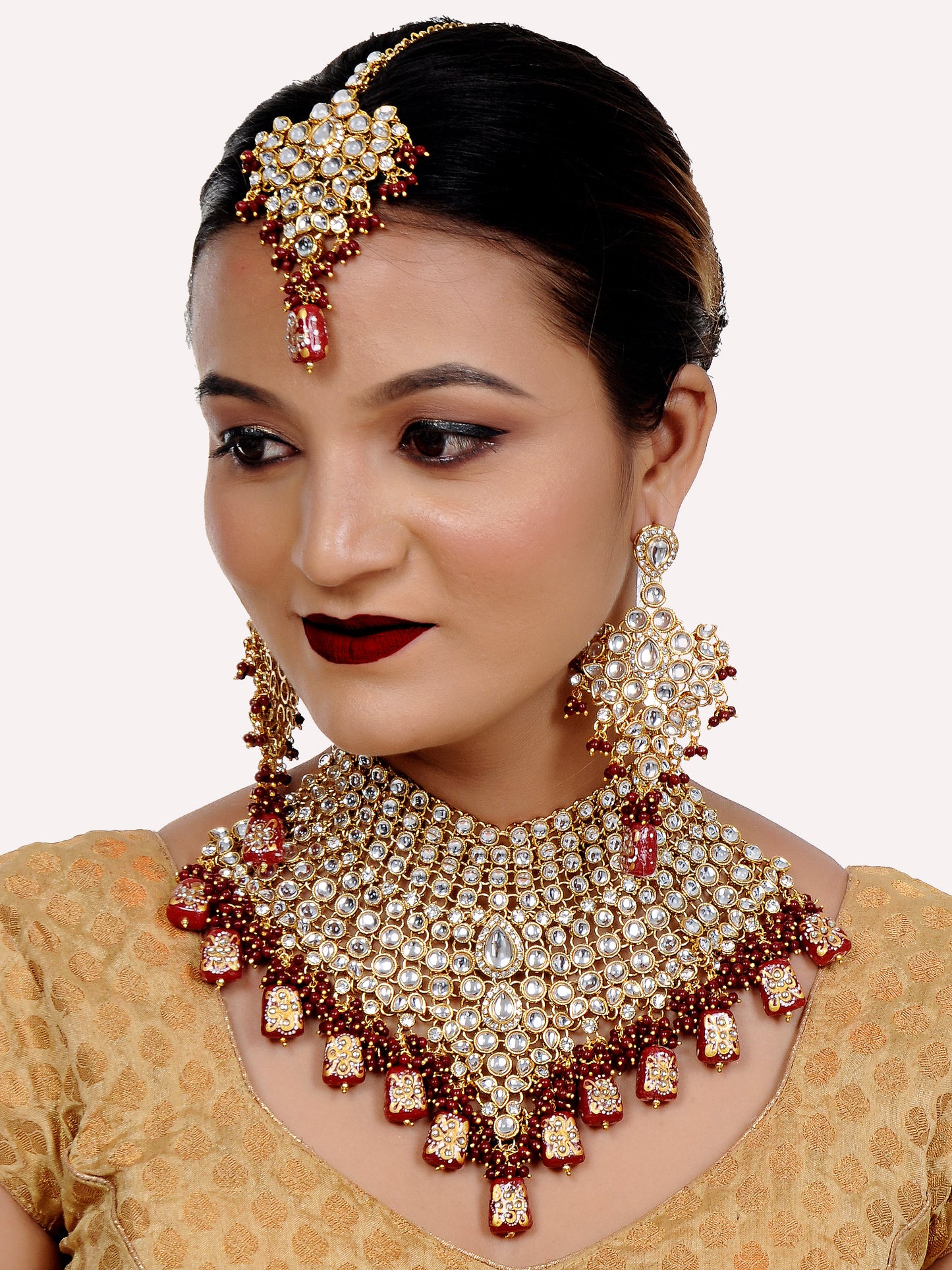 Kundan Bridal Set for Women & Girls