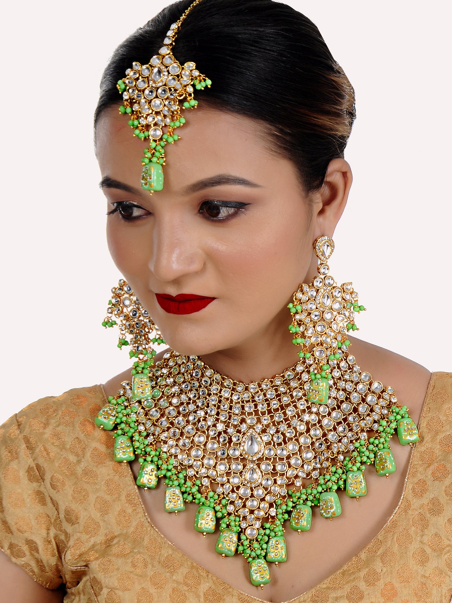 Kundan Bridal Set for Women & Girls