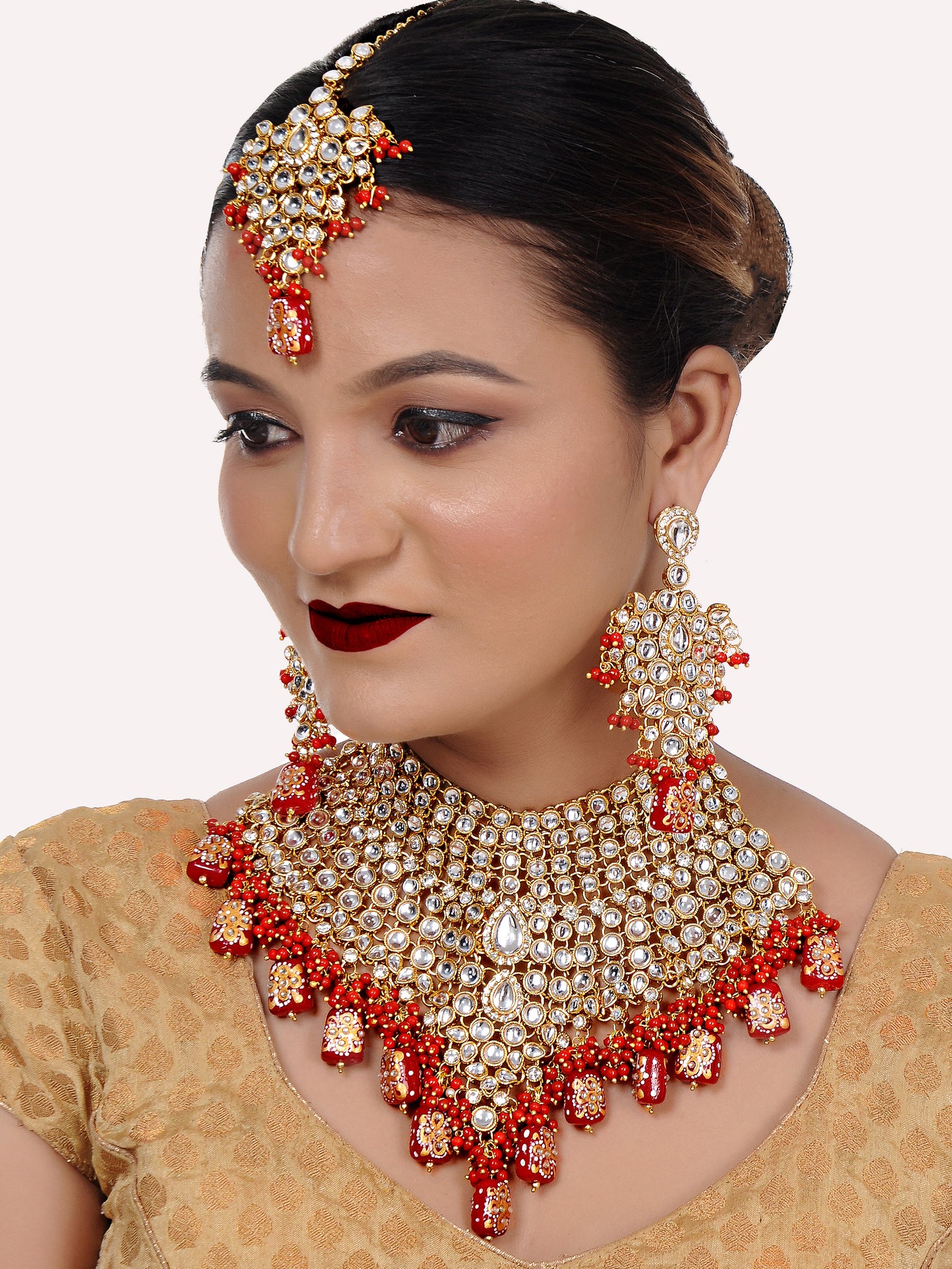 Kundan Bridal Set for Women & Girls