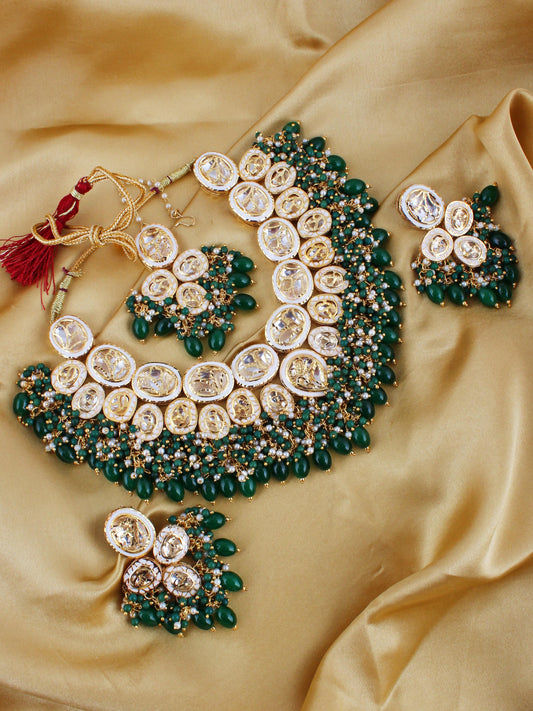 Kundan Necklace Set For Women & Girls