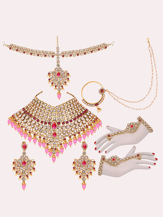 Bridal Set with sheeshpatti for Girls & Women