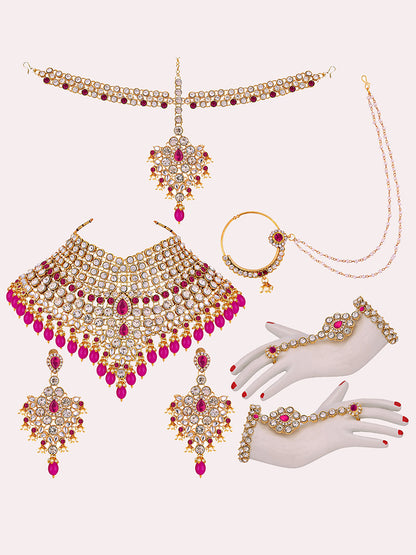 Bridal Set with sheeshpatti for Girls & Women