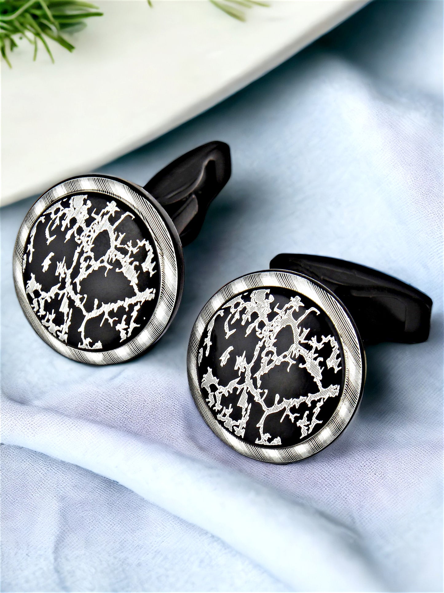 Sleeve Cuff Button Cufflinks Pair For Men