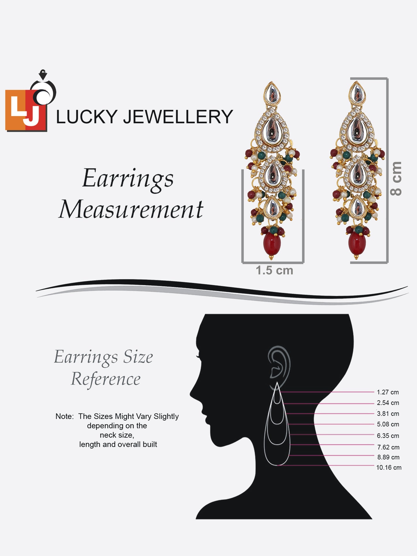 Traditional Gold Plated Kundan Stone Maroon Green  Earrings for Girls & Women