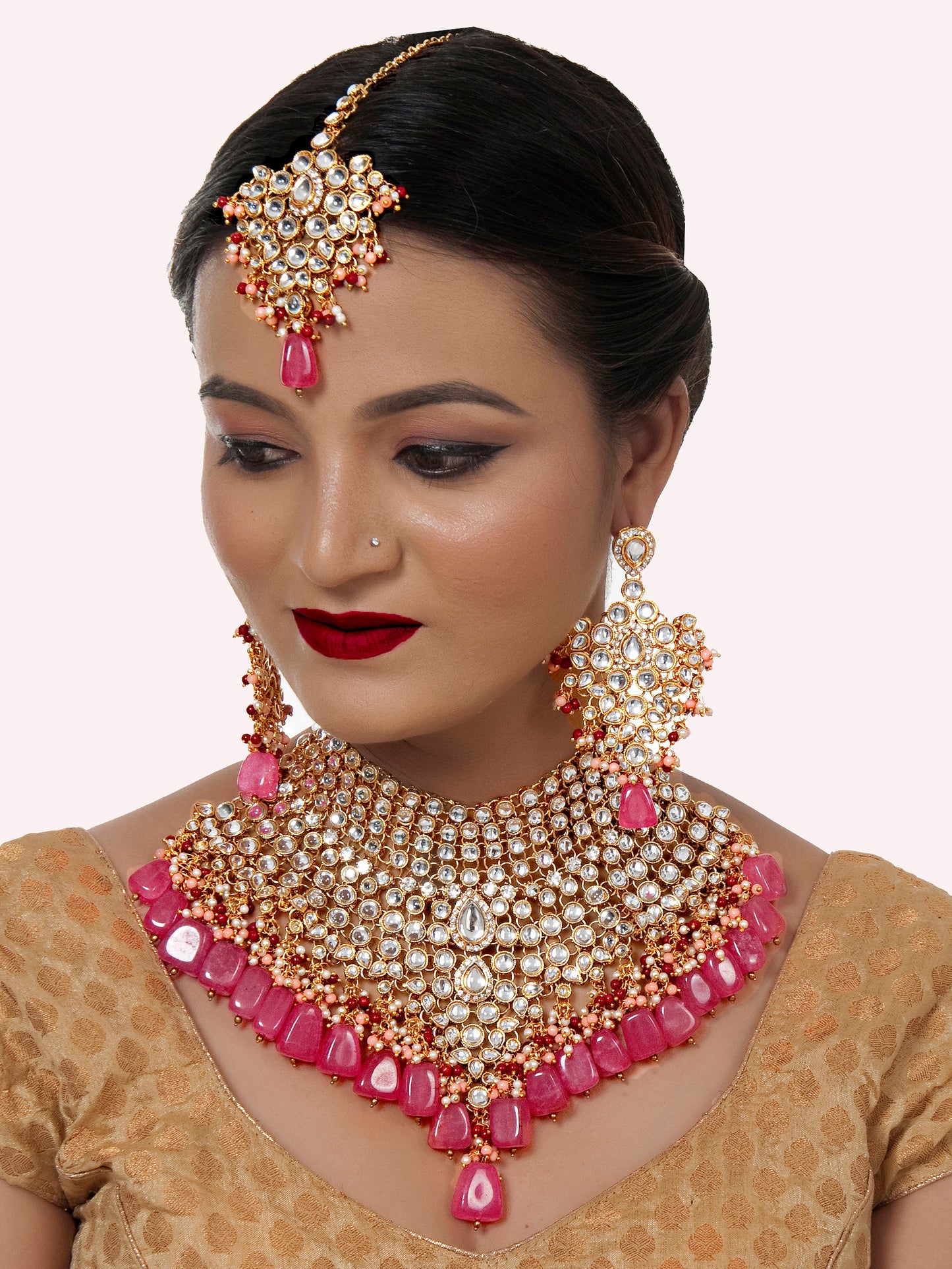 Kundan Bridal Set for Women & Girls