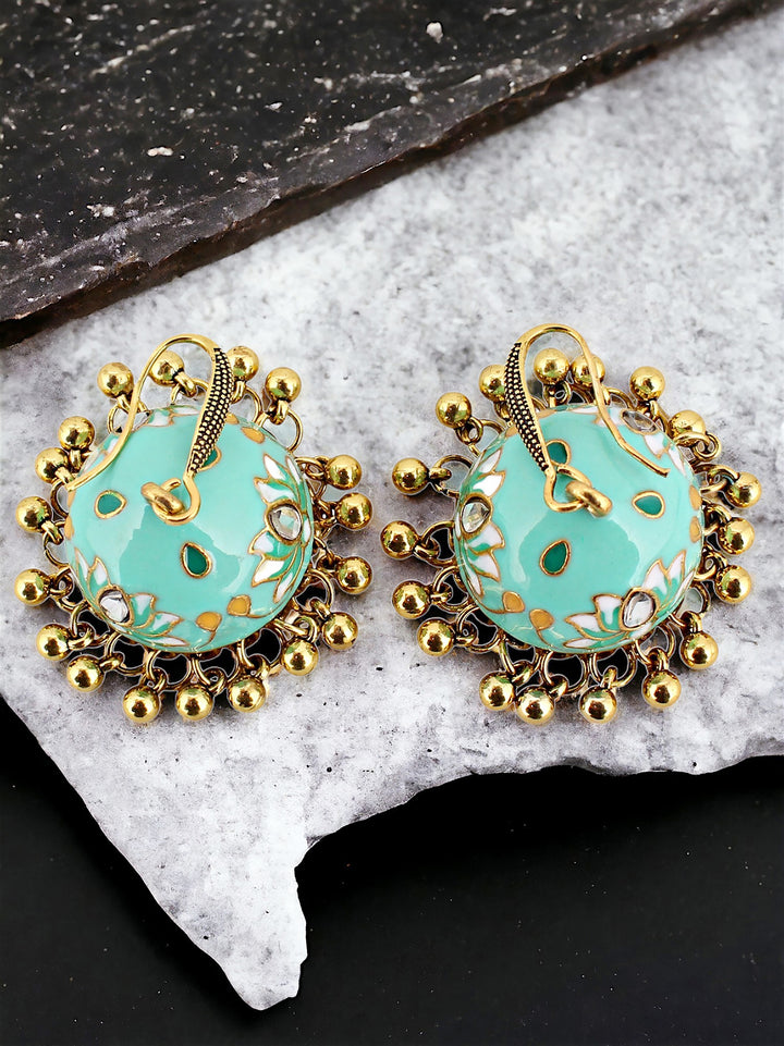 Meenakari Jhumki Earring For Girls & Women