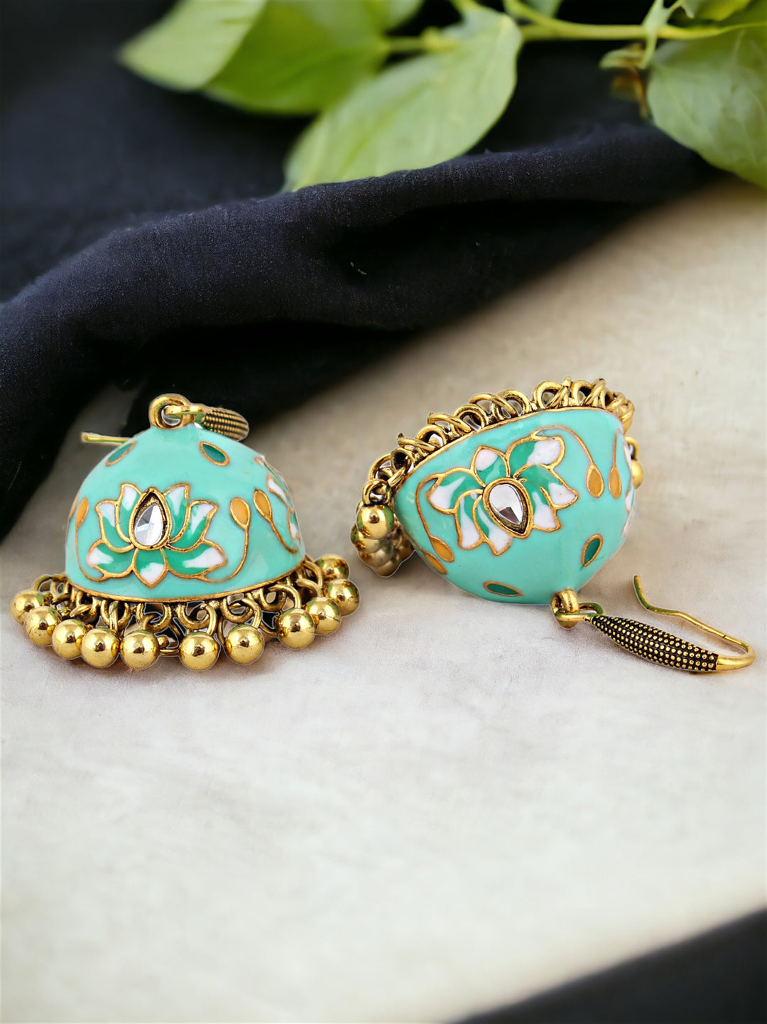 Meenakari Jhumki Earring For Girls & Women