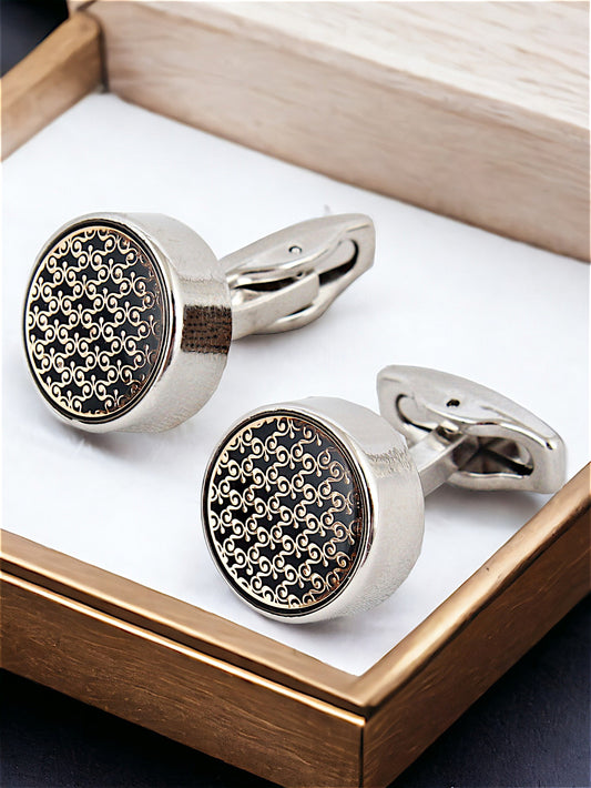 Sleeve Cuff Button Cufflinks Pair For Men