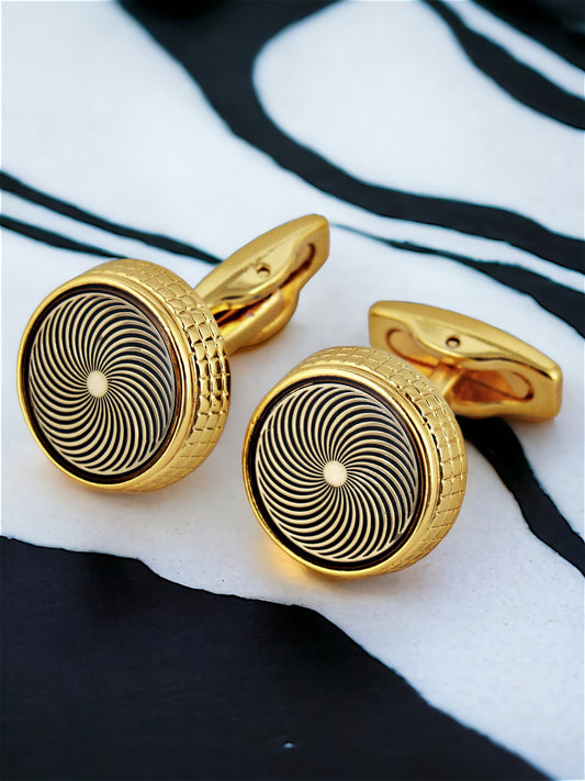 Sleeve Cuff Button Cufflinks Pair For Men