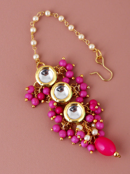 kundan Tika Earring set for Girls & women