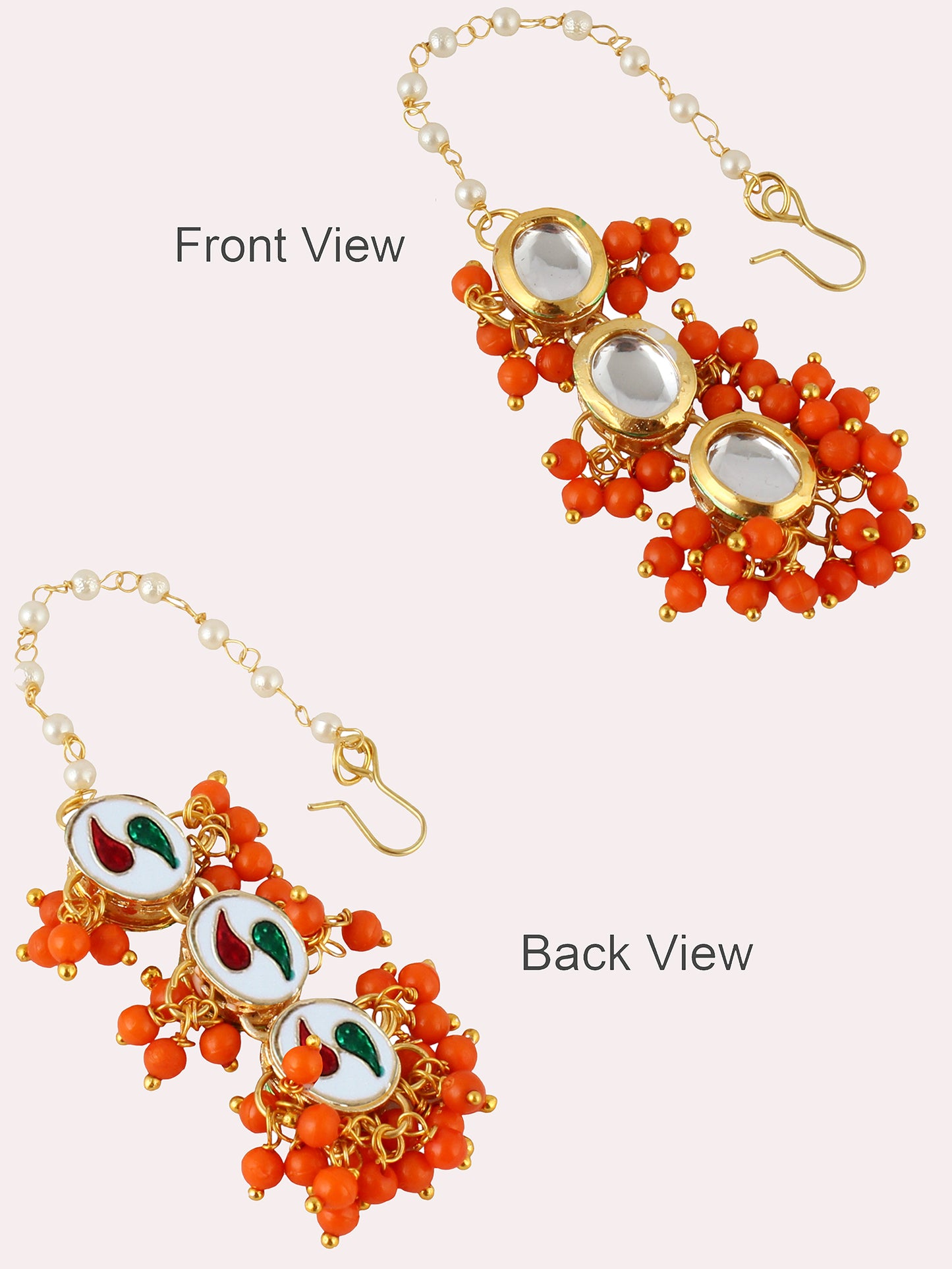 Kundan Tika Earring set for Girls & women