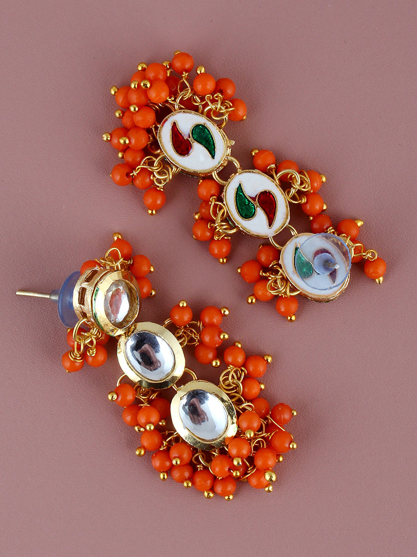 Kundan Tika Earring set for Girls & women