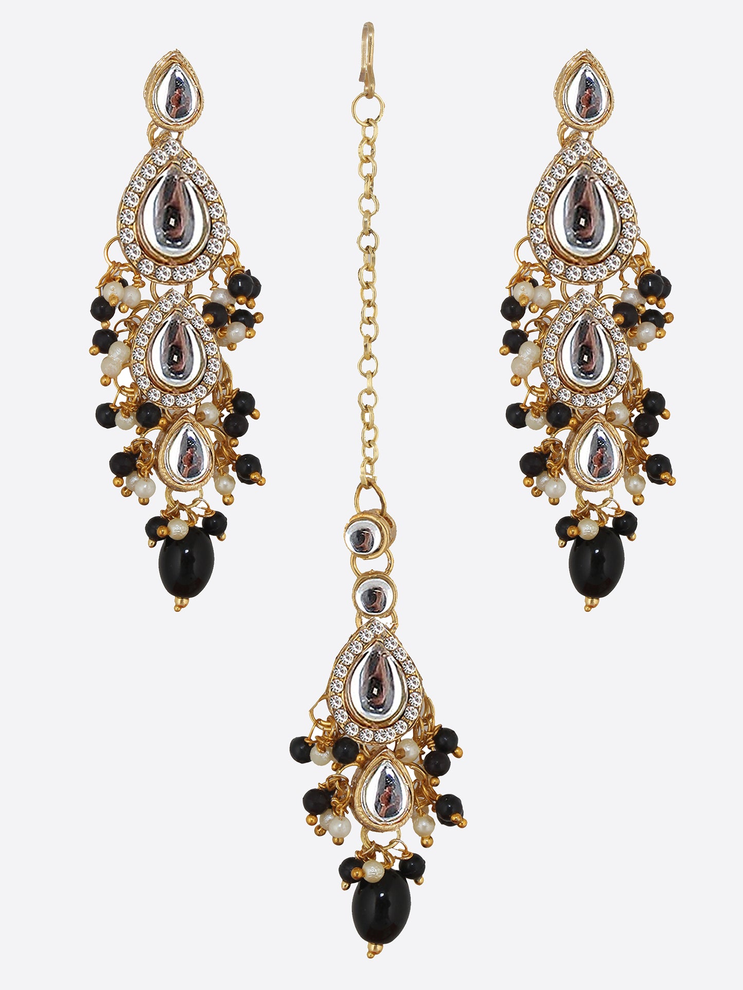 Kundan Tika Earring set for Girls & women