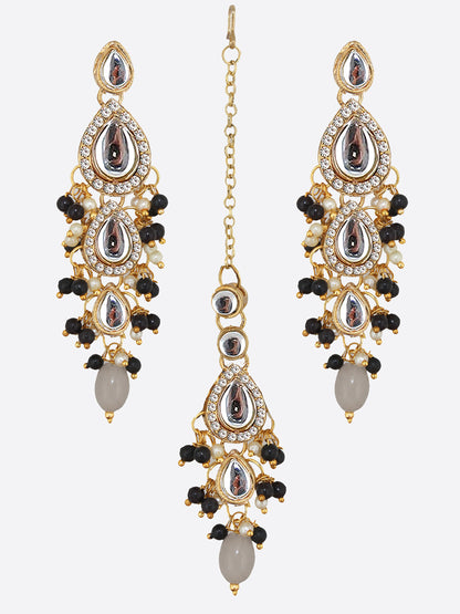 Kundan Tika Earring set for Girls & women