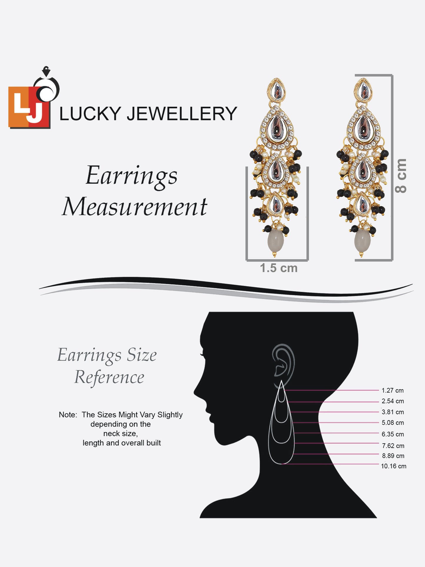 Kundan Tika Earring set for Girls & women