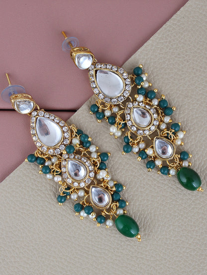 Kundan Tika Earring set for Girls & women