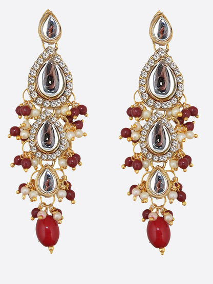 Kundan Tika Earring set for Girls & women