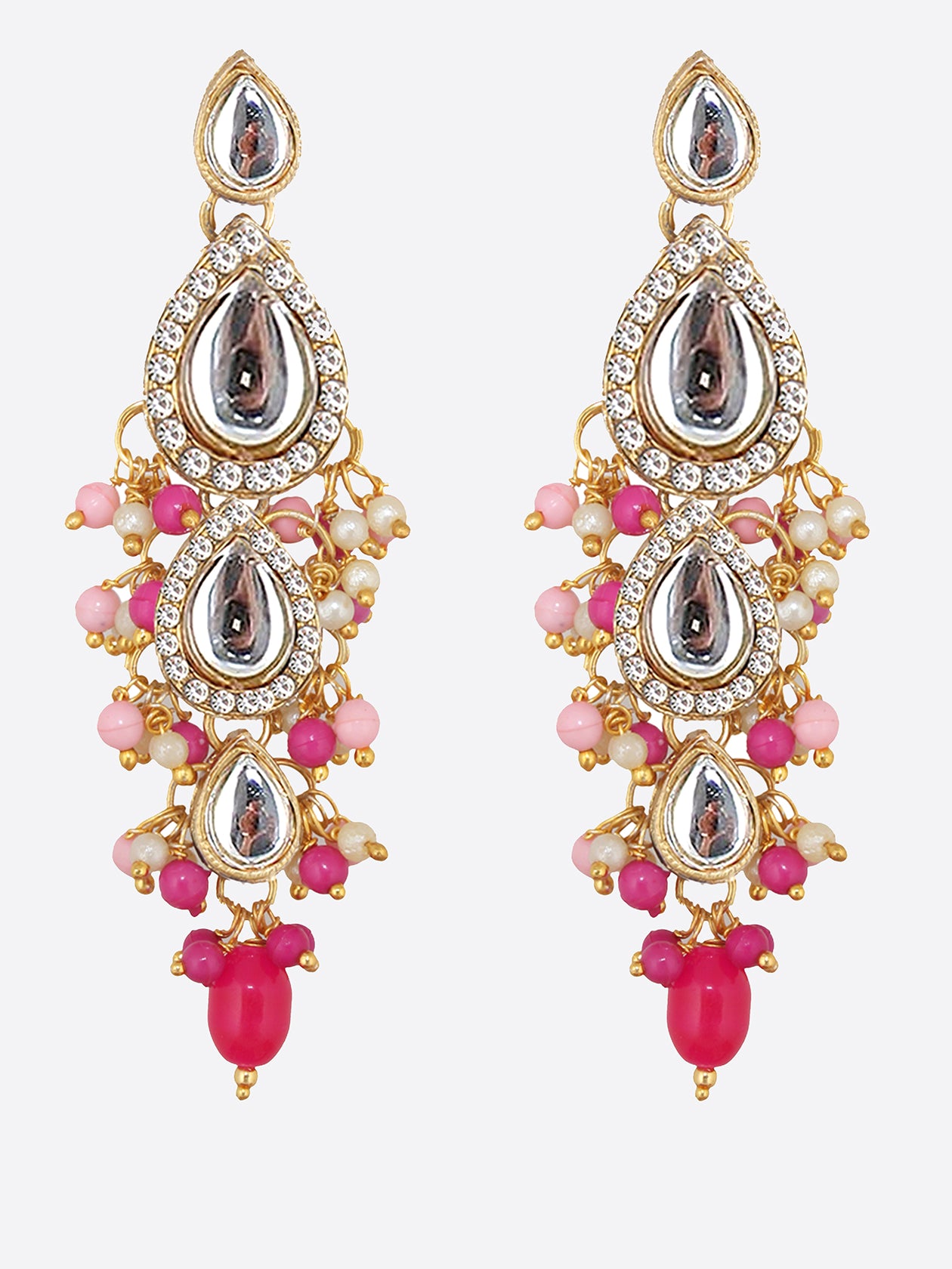 Kundan Tika Earring set for Girls & women