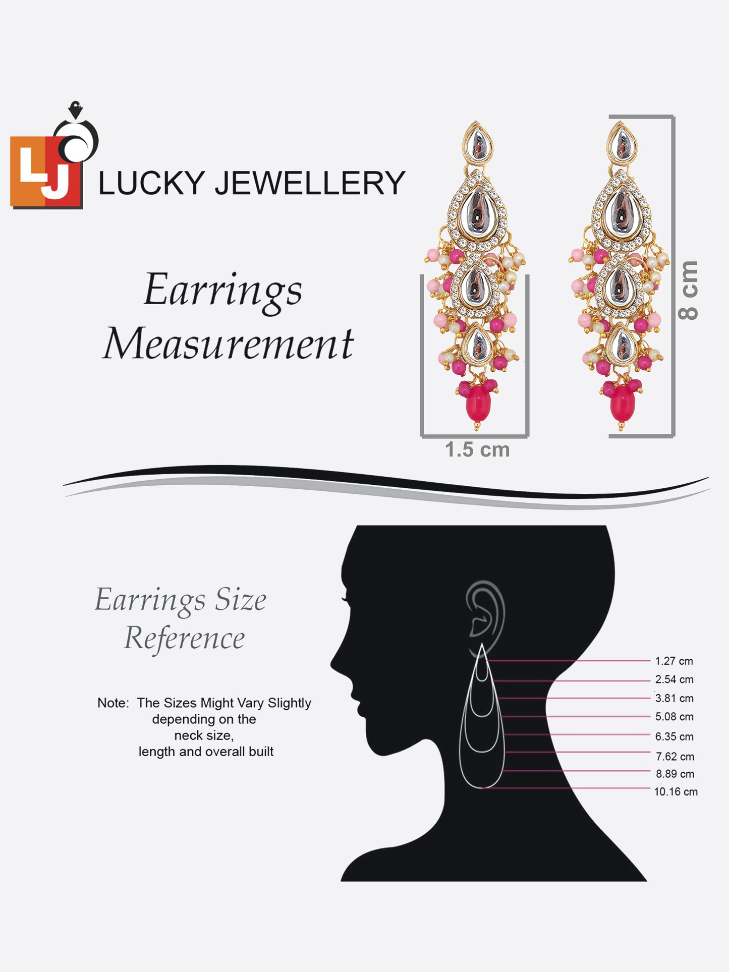 Kundan Tika Earring set for Girls & women