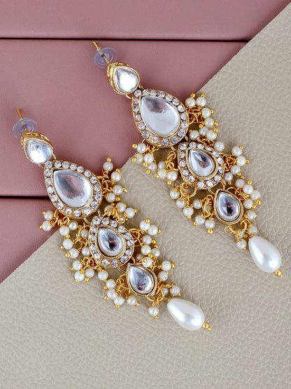 Kundan Tika Earring set for Girls & women