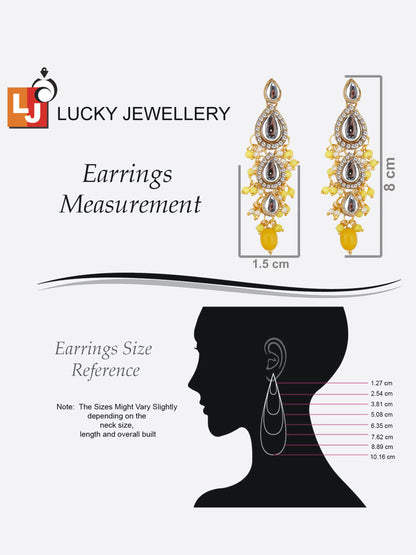 Kundan Tika Earring set for Girls & women