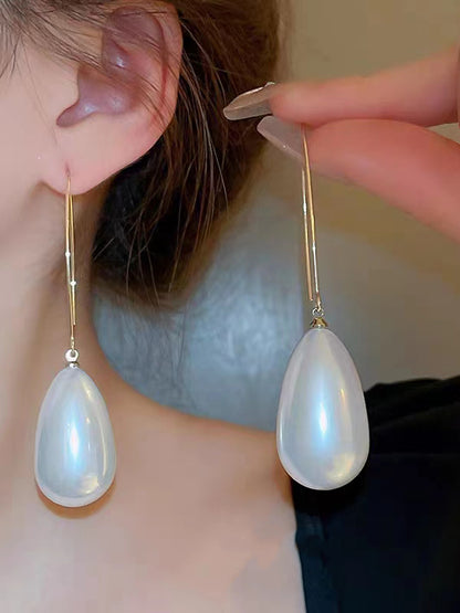 Pearl Drop Earrings For Girls & Women