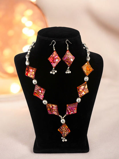 LUCKY JEWELLERY Navratri Garba Jewelry Set for Women & Girls