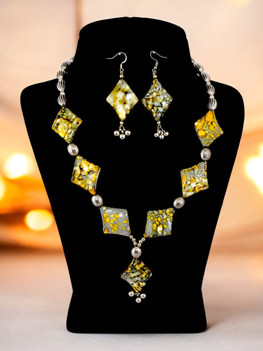 LUCKY JEWELLERY Navratri Garba Jewelry Set for Women & Girls