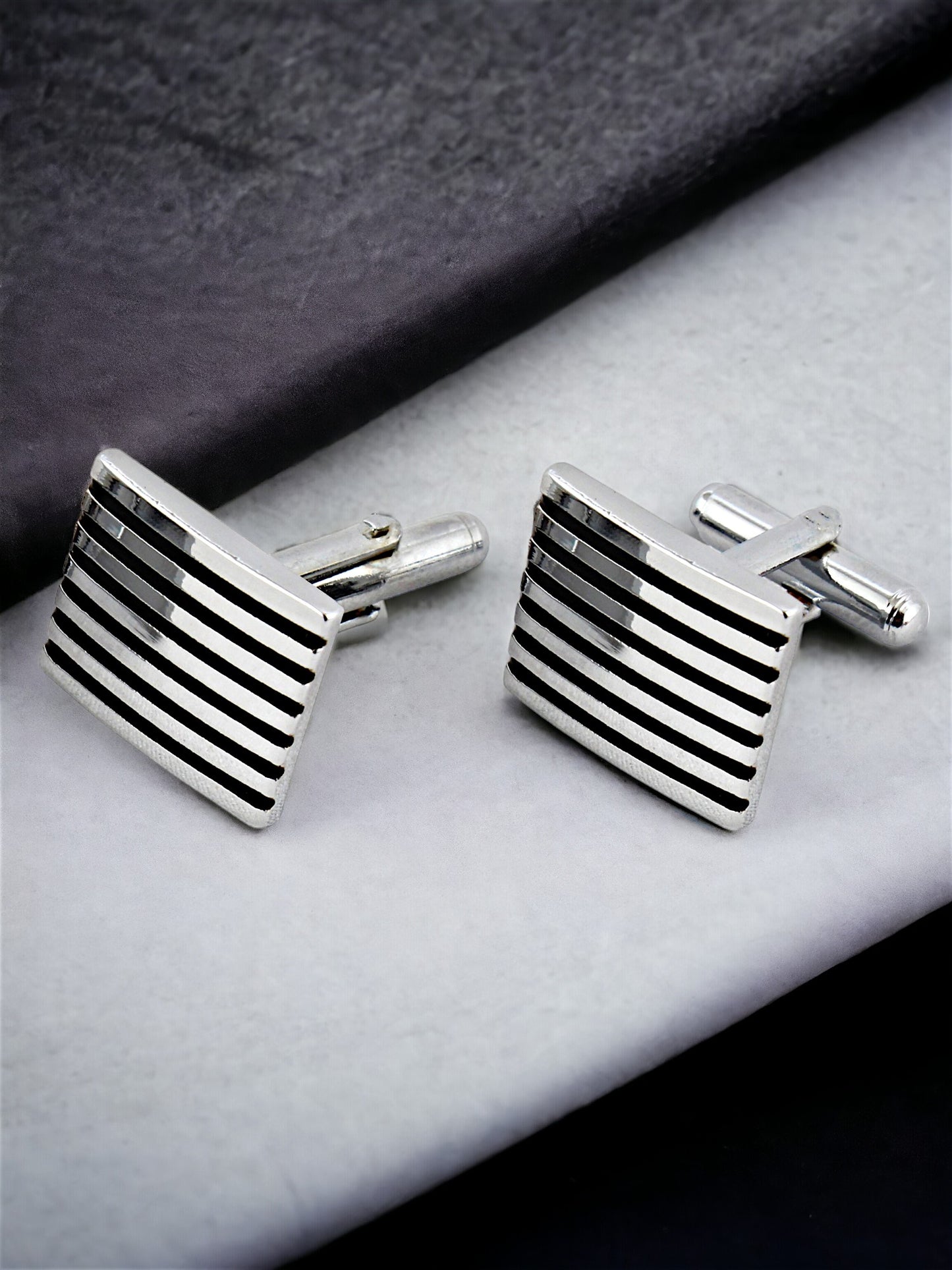 Cufflinks and Tie Pin Combo Gift Set For Men