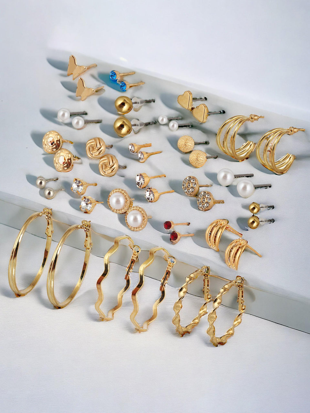 Trendy 24 Pairs Combo Set Of Earrings for Women & Girls