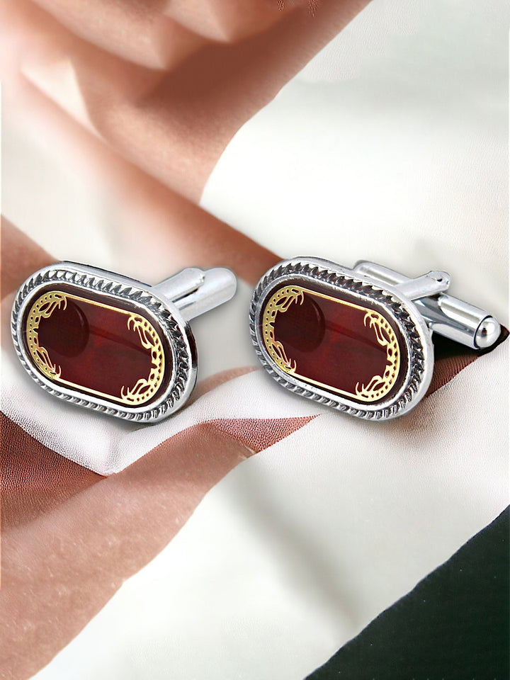 Cufflinks and Tie Pin Combo Gift Set For Men