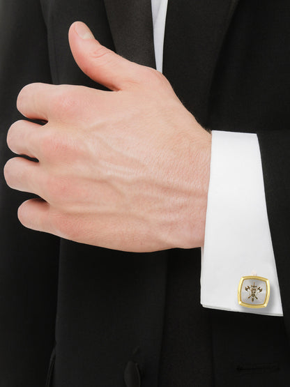 Cufflinks and Tie Pin Combo Gift Set For Men