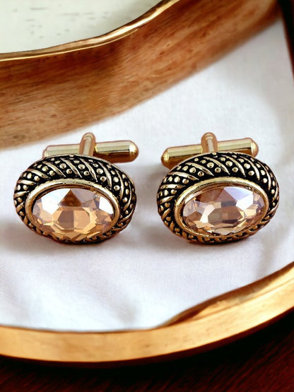 Sleeve Cuff Button Cufflinks Pair For Men