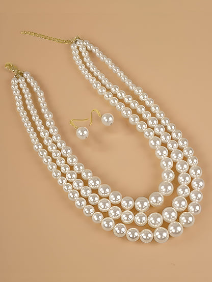 Necklace Set With Earrings For Women & Girls