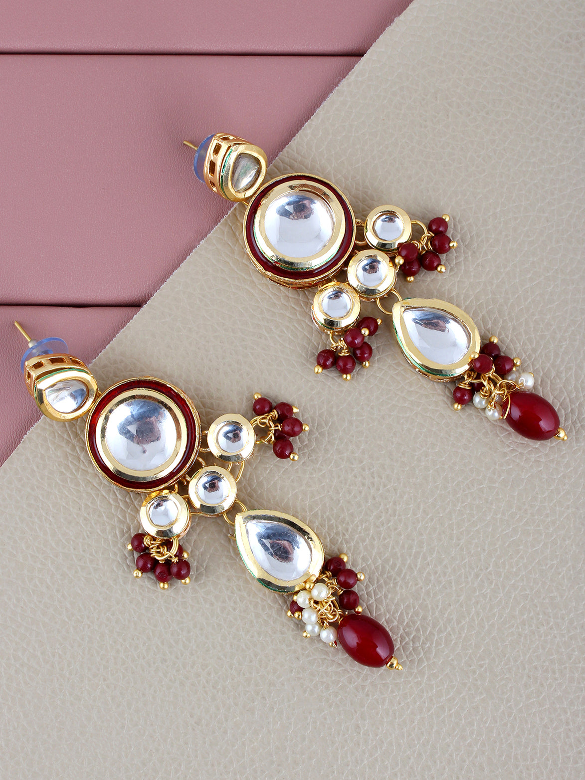 Kundan Tika Earring set for Girls & women