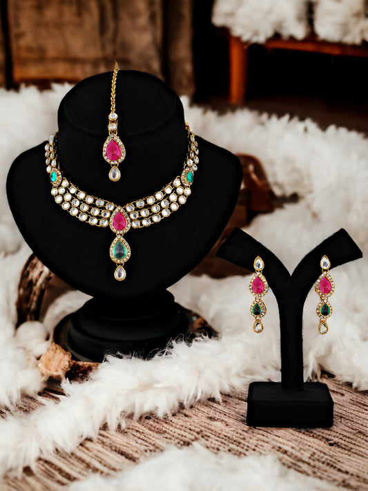 Kundan Jewellery Set