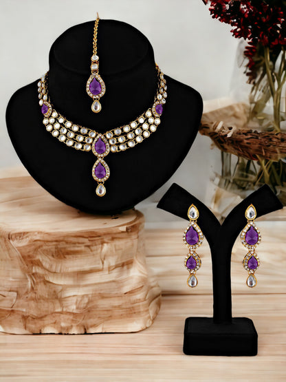 Kundan Jewellery Set