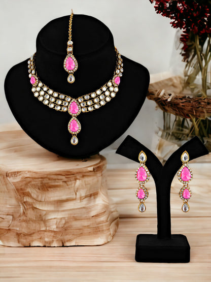 Kundan Jewellery Set