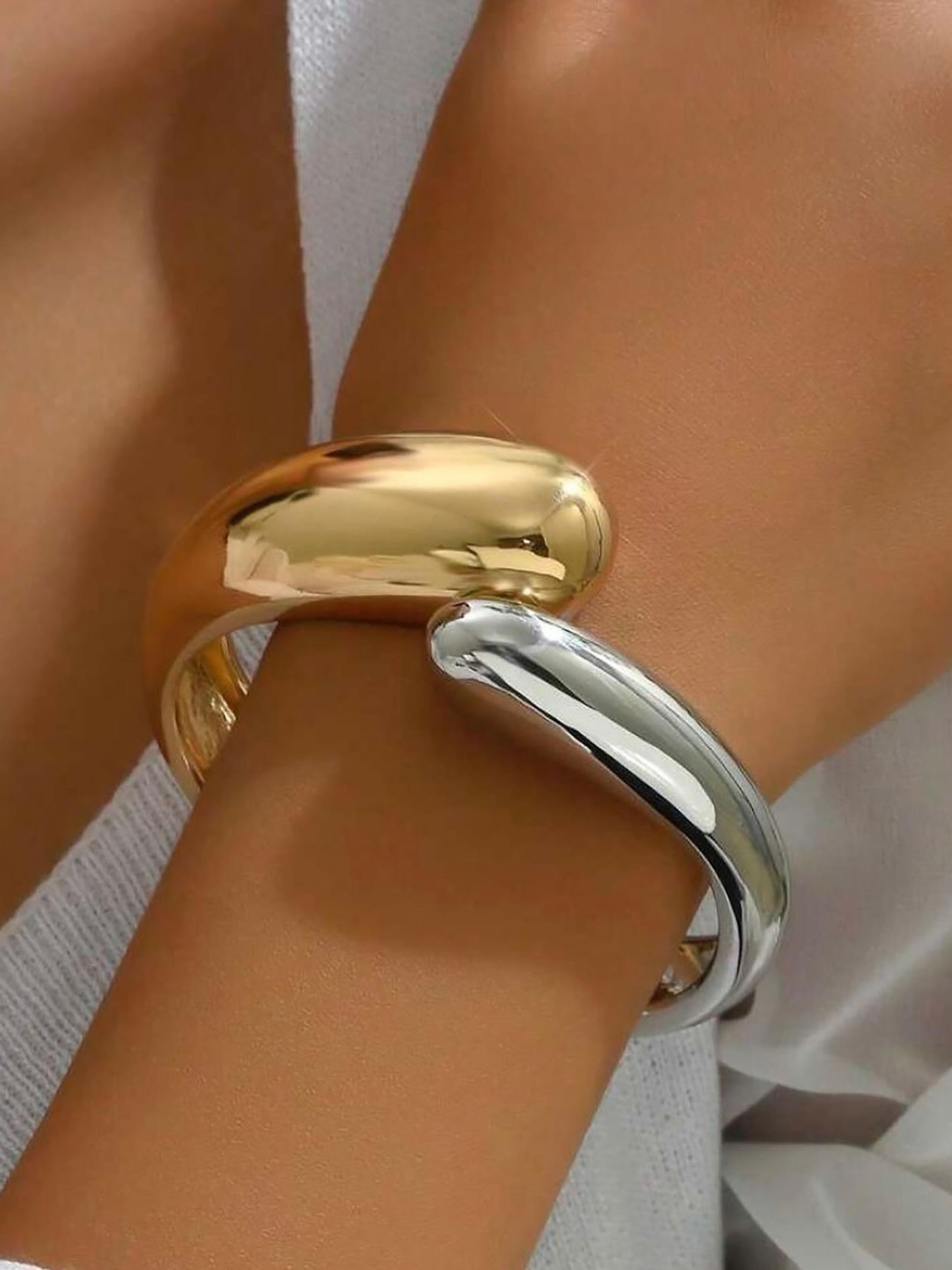 Stylish Adjustable Cuff Bracelet for Women & Girls