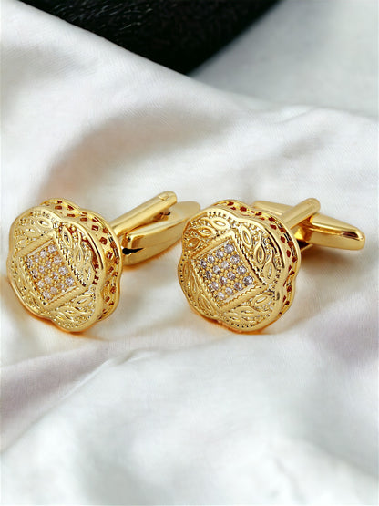 Sleeve Cuff Button Cufflinks Pair For Men