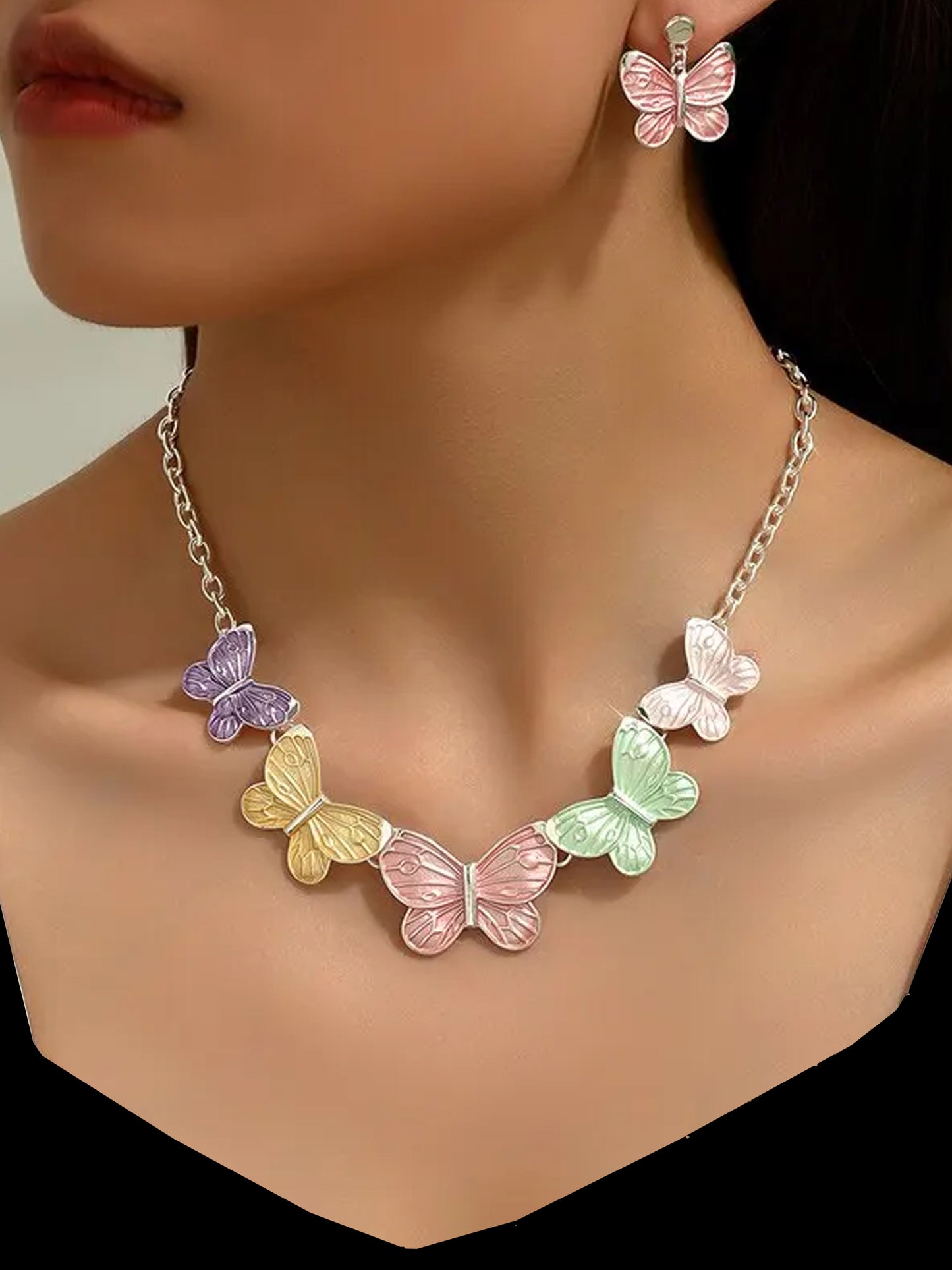 Necklace Set With Earrings For Women & Girls