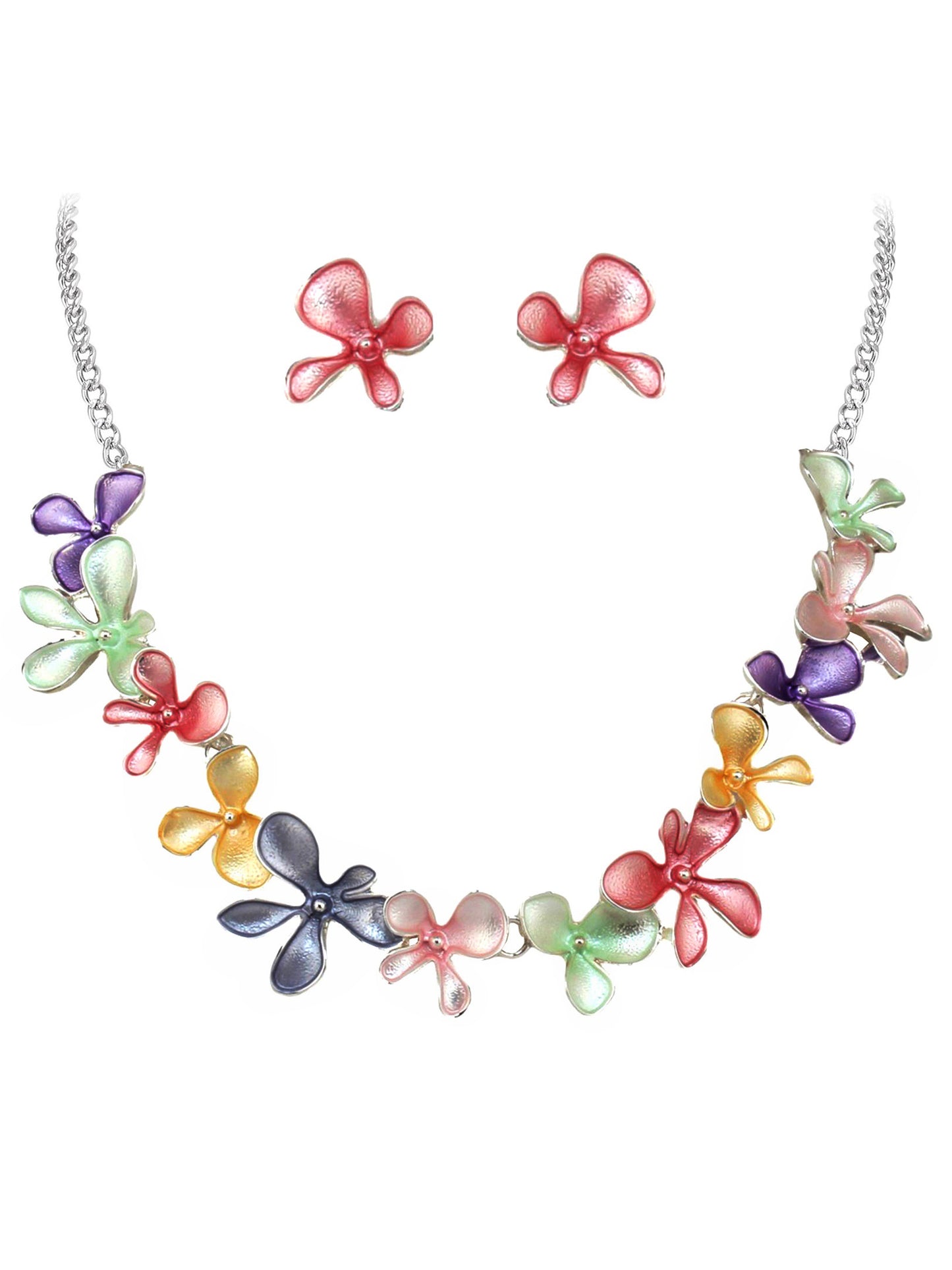 Necklace Set With Earrings For Women & Girls