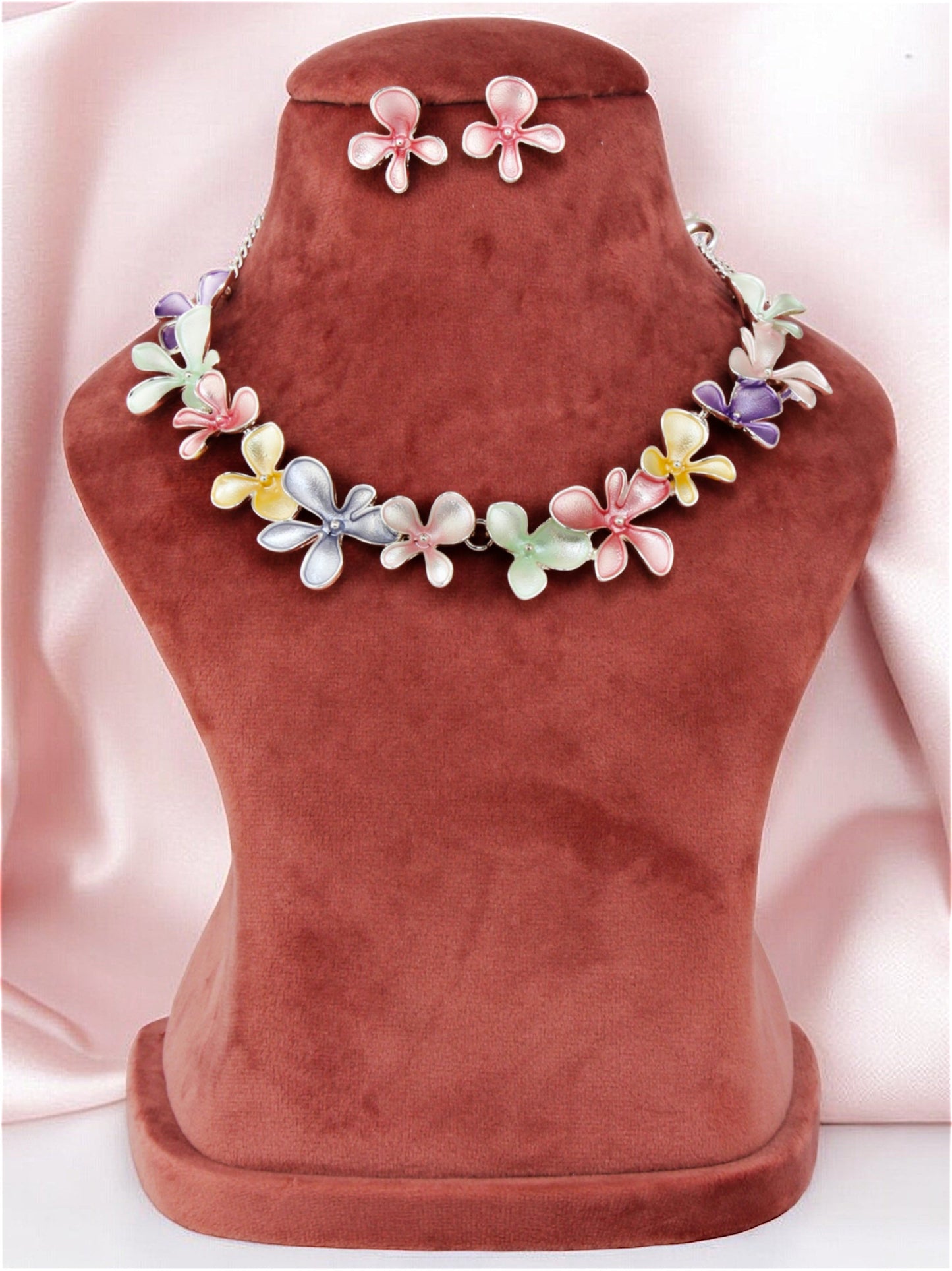 Necklace Set With Earrings For Women & Girls