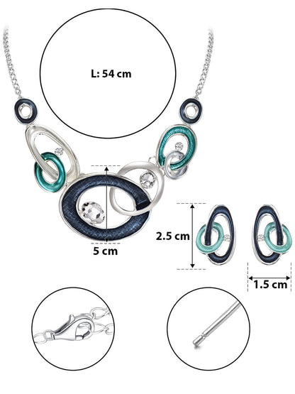 Necklace Set With Earrings For Women & Girls