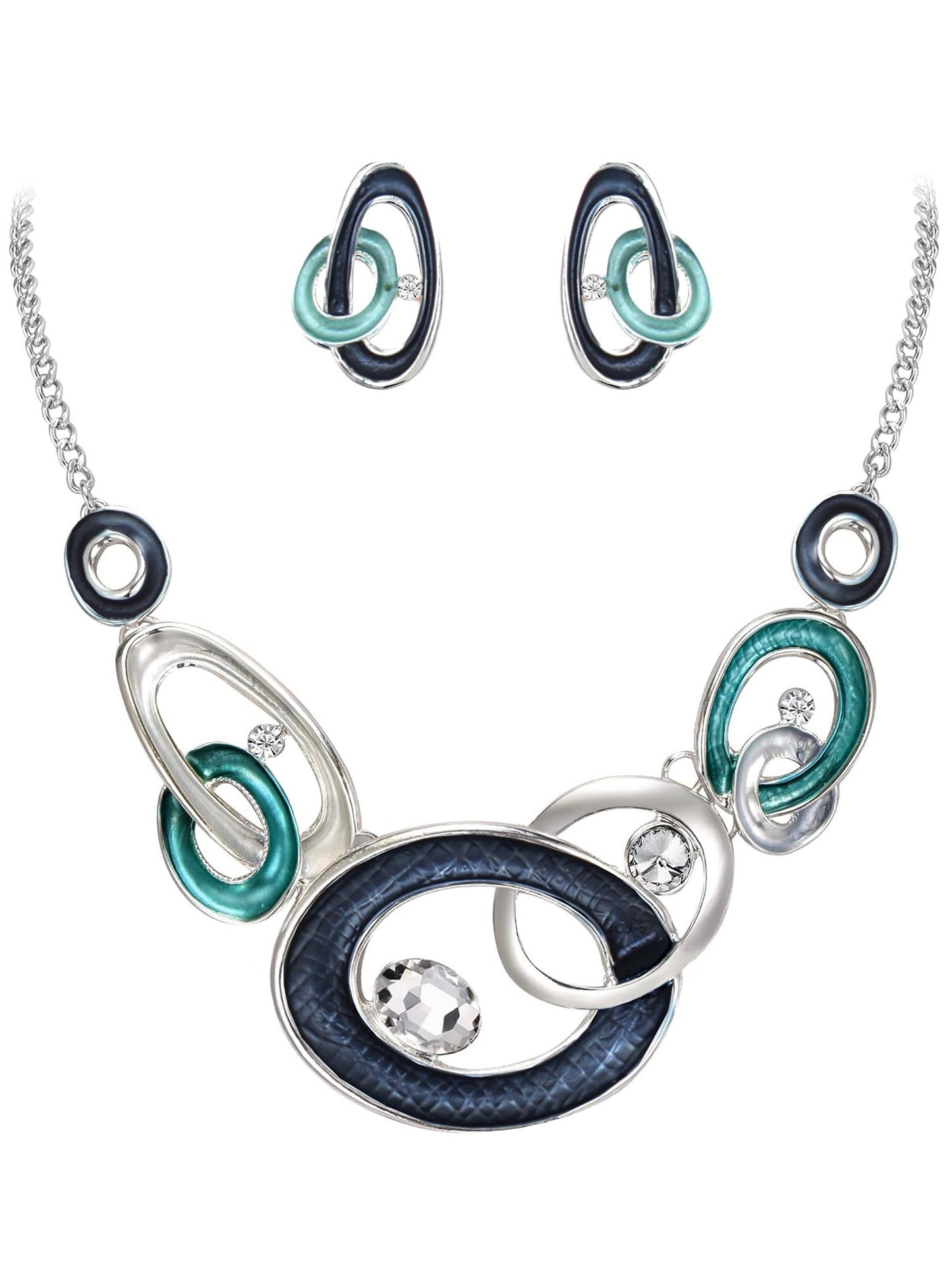 Necklace Set With Earrings For Women & Girls