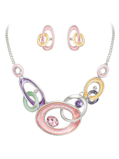 Necklace Set With Earrings For Women & Girls