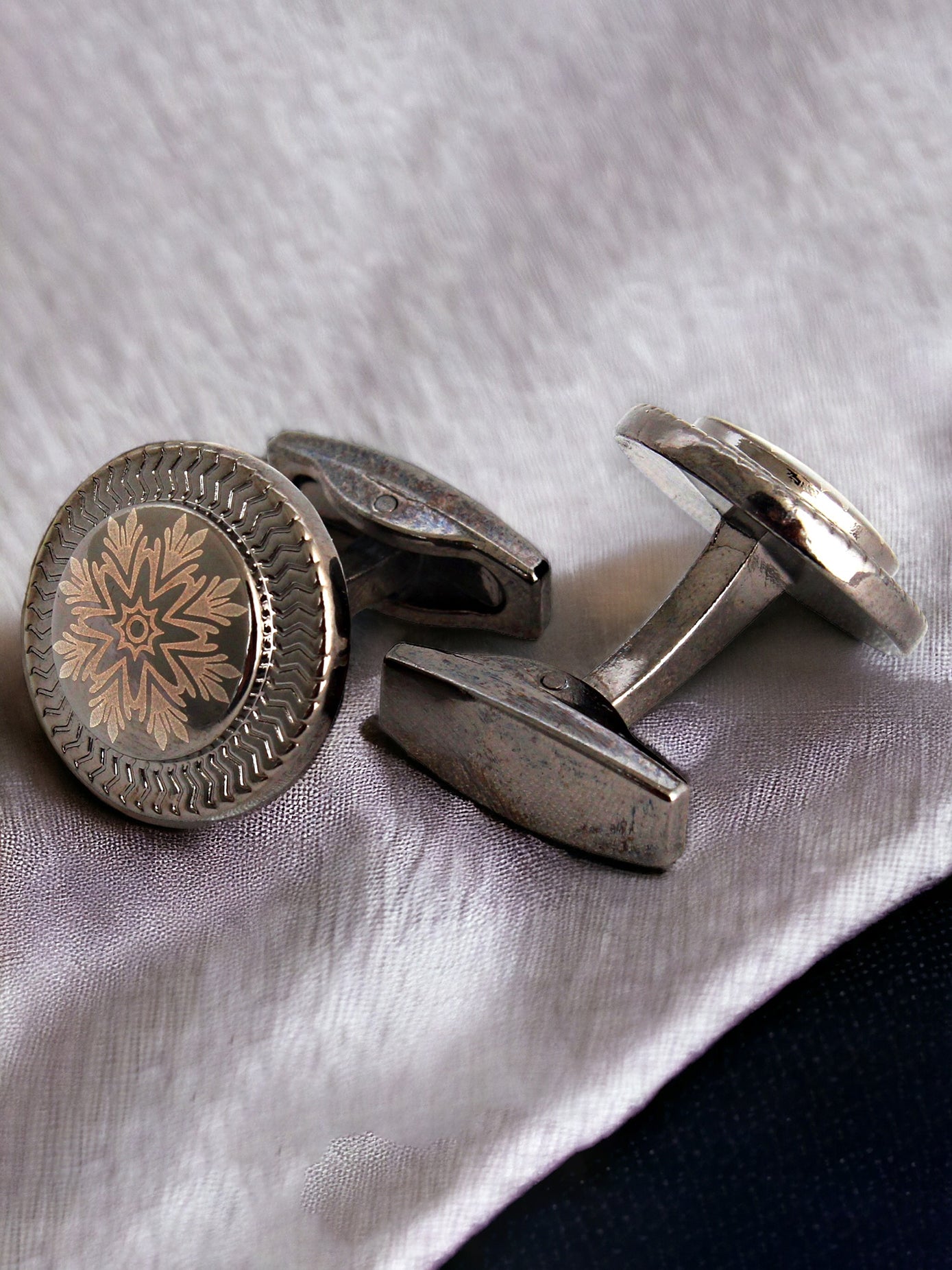 Sleeve Cuff Button Cufflinks Pair For Men