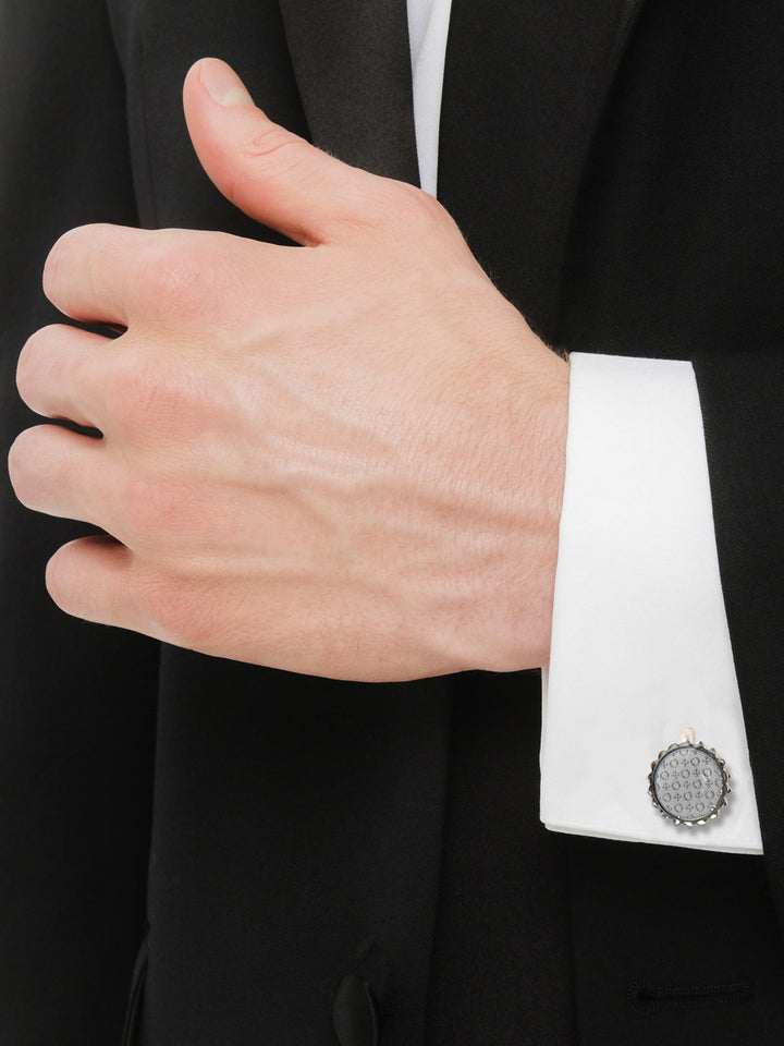 Sleeve Cuff Button Cufflinks Pair For Men