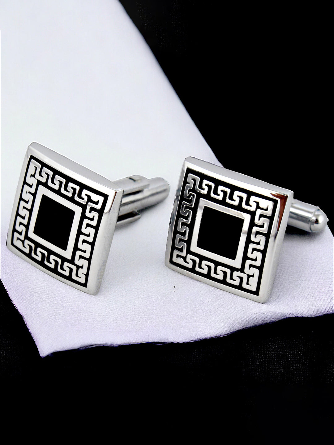 Cufflinks and Tie Pin Combo Gift Set For Men